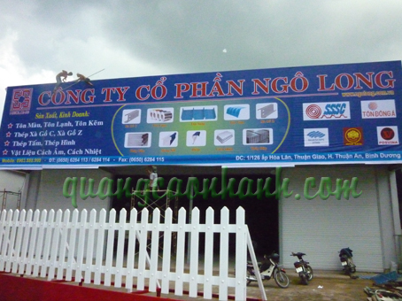 Thi công Pano, pa nô, billboard 