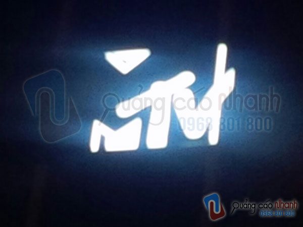Thi công logo MTV