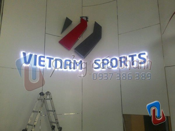 San xuat, lap dat logo Vietnam Esports