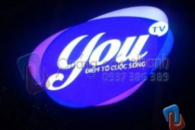 Logo YouTV đèn Led Hàn Quốc