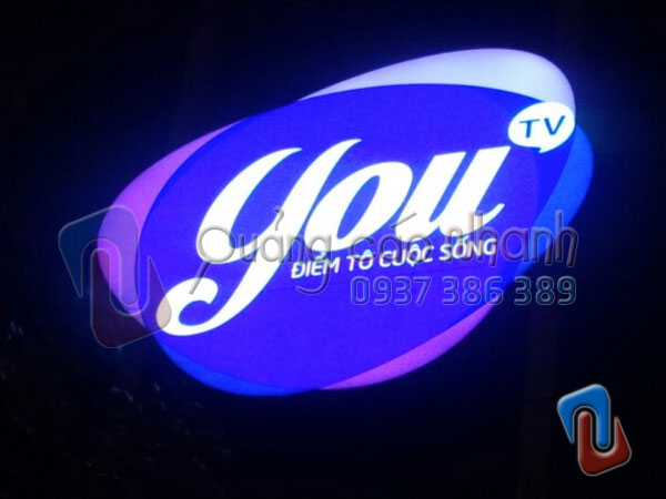 Logo YouTV đèn Led Hàn Quốc